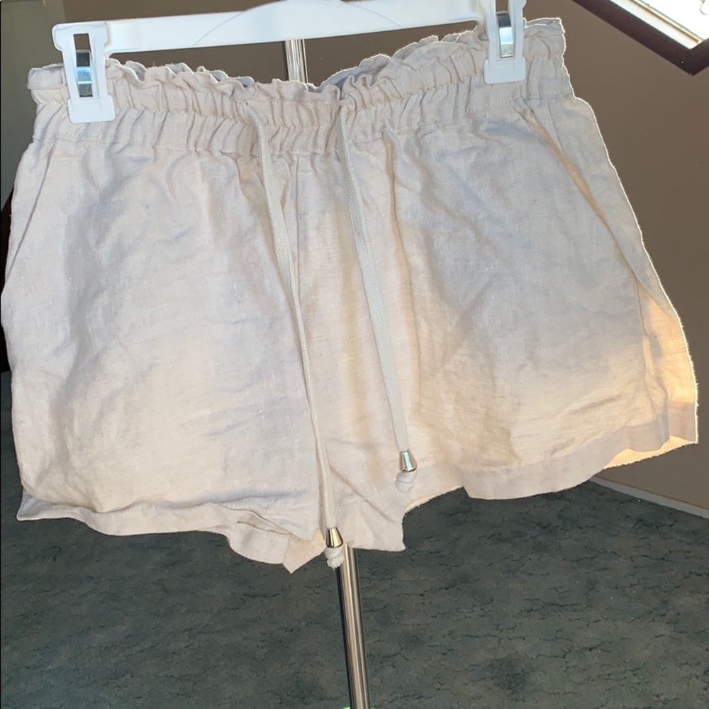White shorts
